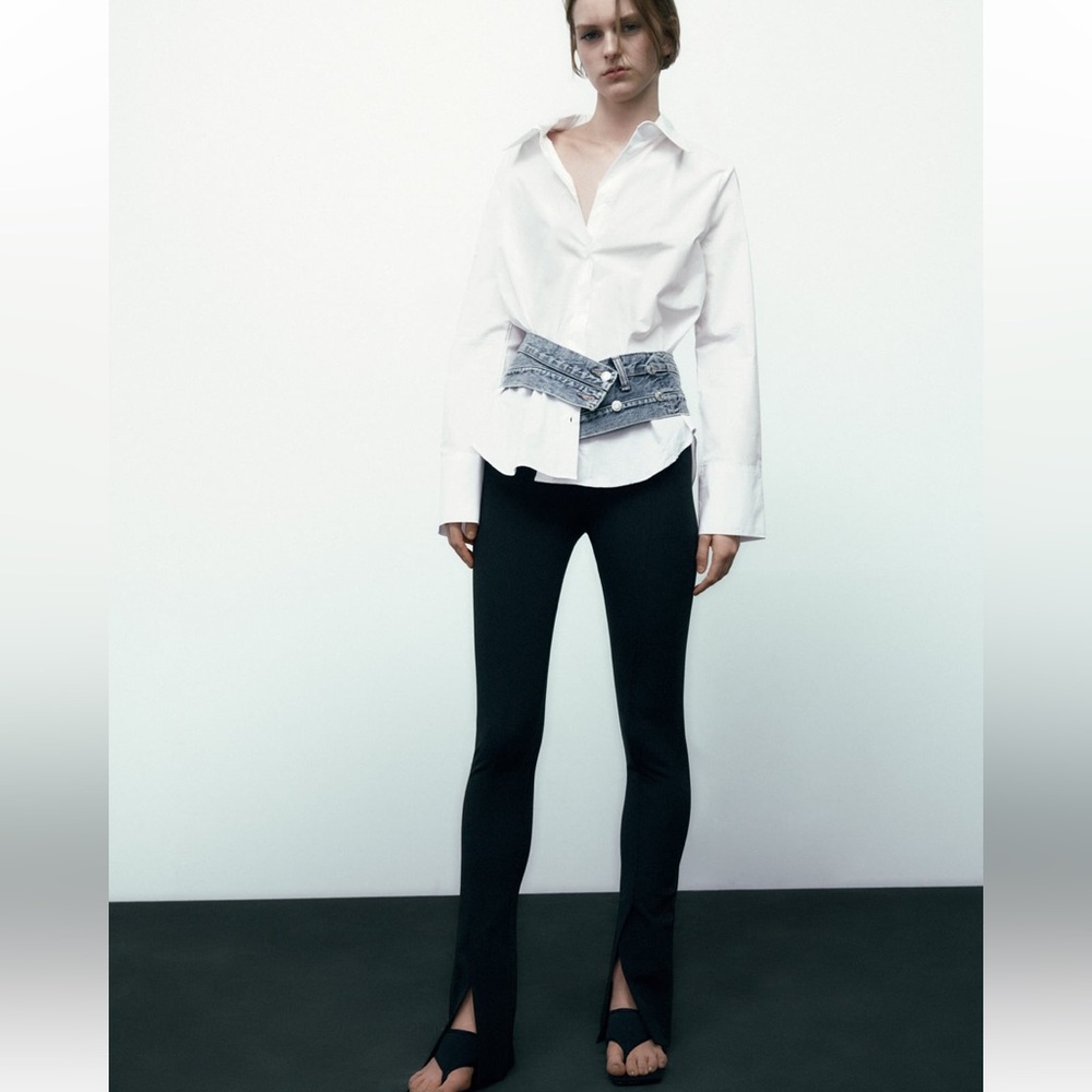 Zara slit leggings